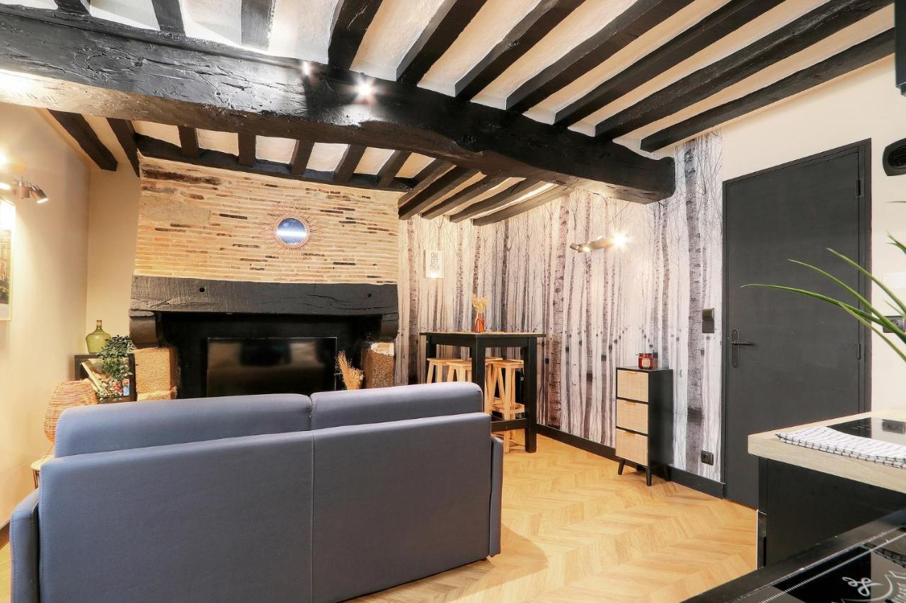Le Moon, Bel Appartement Pres Du Parc Du Thabor Rennes Kültér fotó